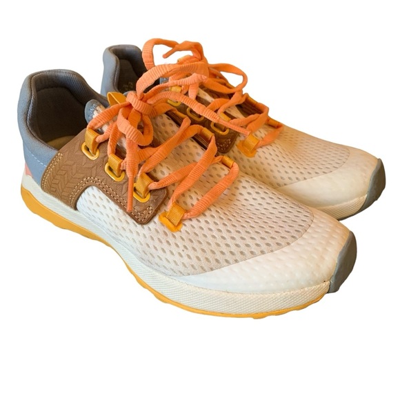 OluKai Wailuku Sneaker Bright White/ Sea Ice Women's  sz 7 - Picture 3 of 10